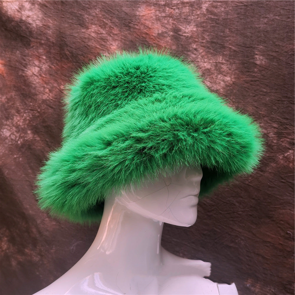 Colorful Fox Hair Basin  In Europe And America