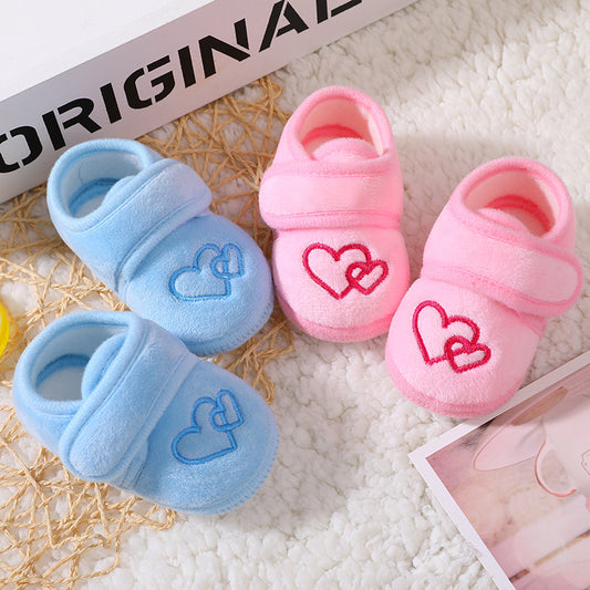 Year Old Baby Shoes 3-6-9-12 Months Old Male Baby Shoes Female Toddler Shoes Soft Bottom XSX036