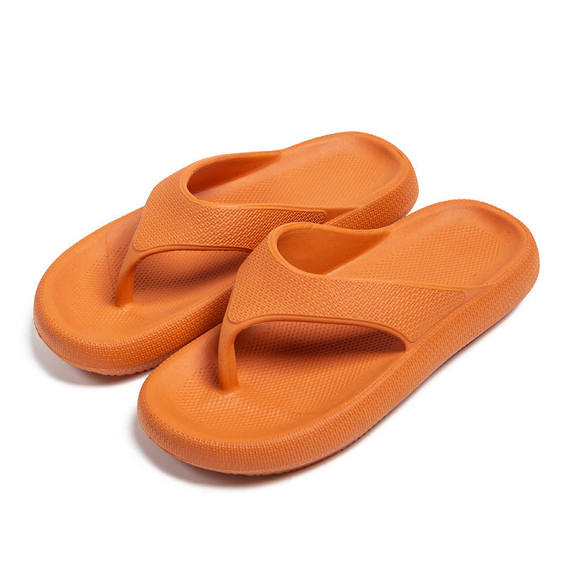 Women's Summer Thick Sole Herringbone Bathroom Home Slippers