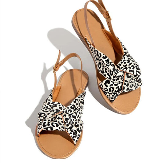 Open-toe Casual Women's Sandals With A Buckle And Platform Sole
