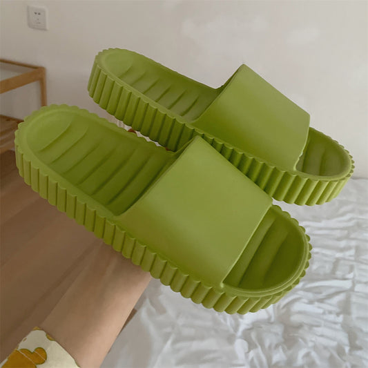 Fashion New Women's Summer Bathroom Bath Thick Bottom Sandals And Slippers