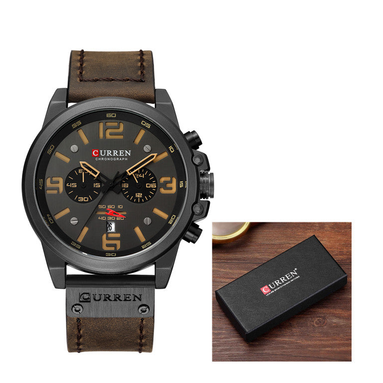 Business Quartz Watch Japanese Movement