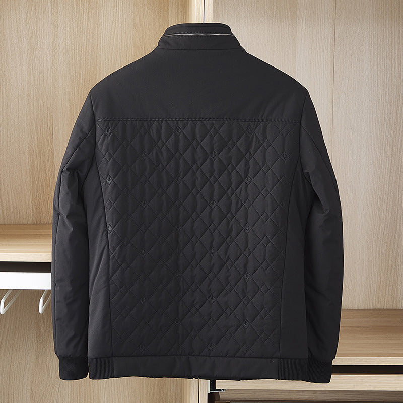 Plush Padded Stand-collar Down Padded Jacket