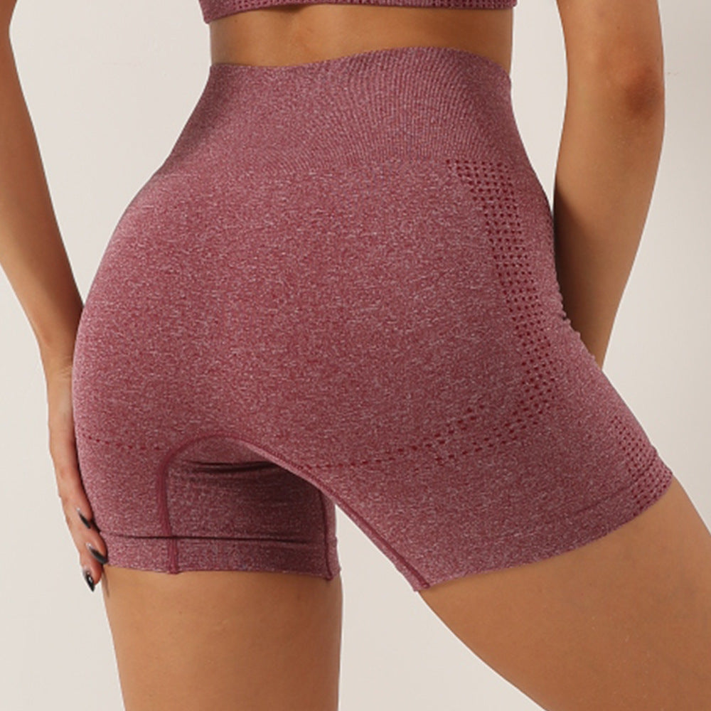 Hip Lifting And Abdominal Tightening Seamless Yoga Pants