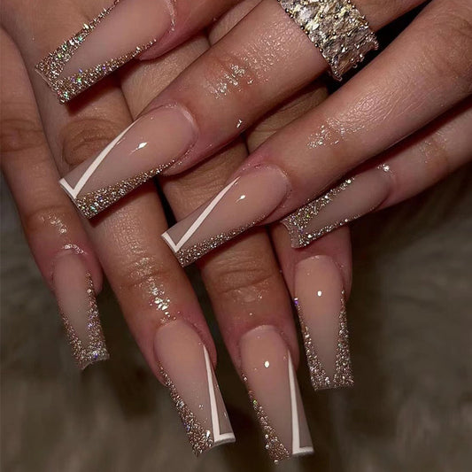 Women's Fashion Wear Nail Flash Manicure