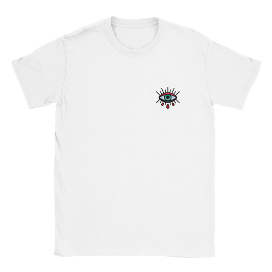 Men's 3D Eyes Digital Printing Casual Round Neck Short Sleeves
