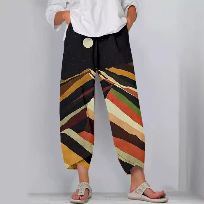 3D Printing Women's Casual Pants
