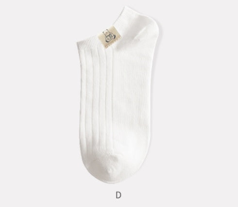 White Bear Cloth Label Small Invisible Women's Socks