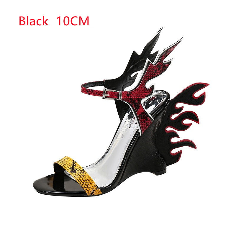 Women's Bohemian Colorblock Sandals