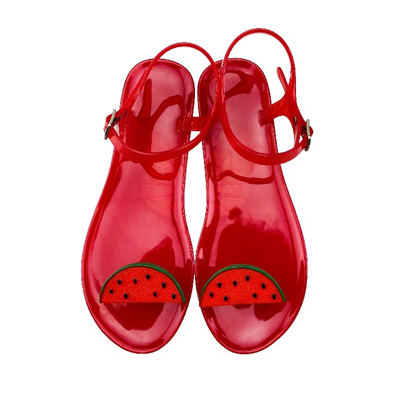 Women's Non-slip Soft Bottom Jelly Sandals Pineapple Beach