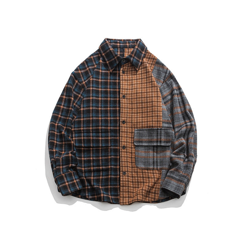 New Asymmetric Retro Couple's Long-sleeved Jacket