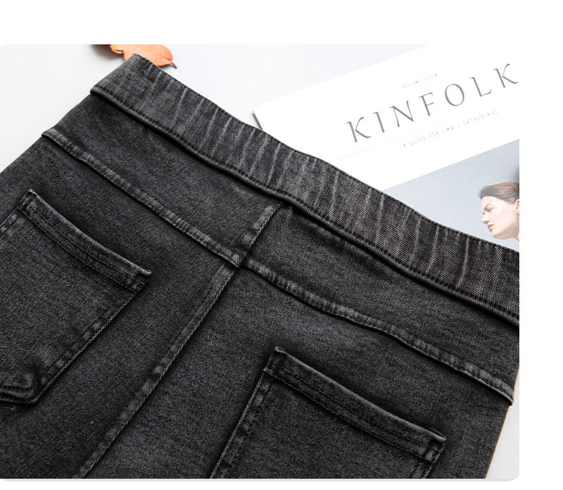 Women's Black High Waist Tight Leggings