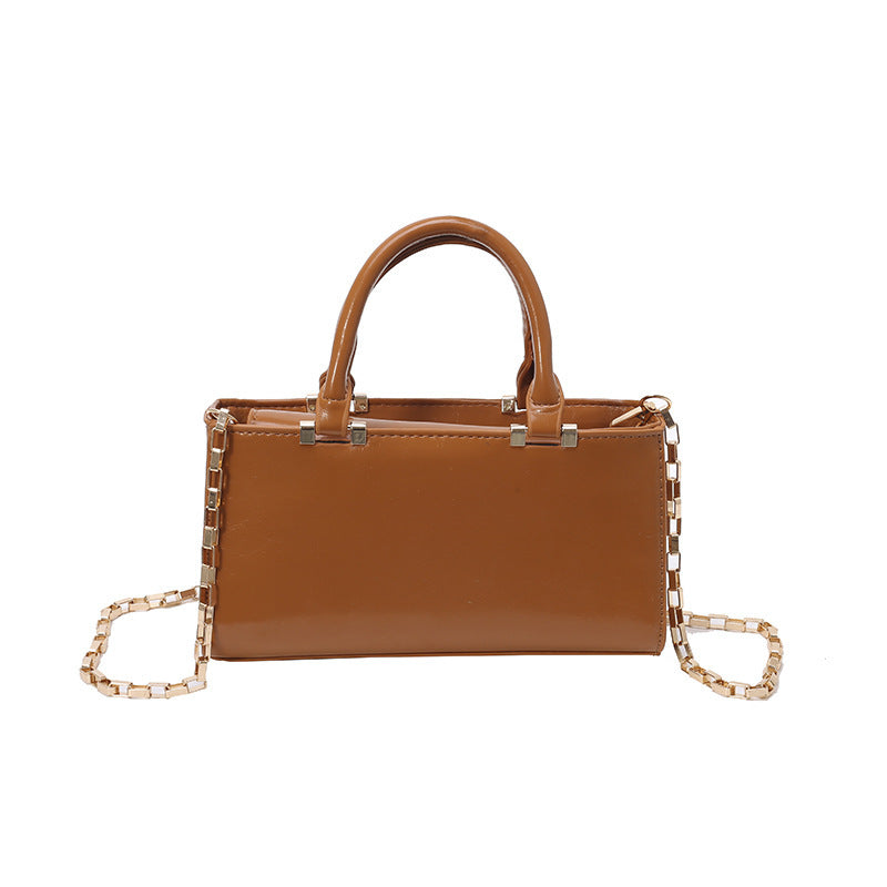 New Stylish, Minimalist, Western-style Small Square Bag With Large Capacity