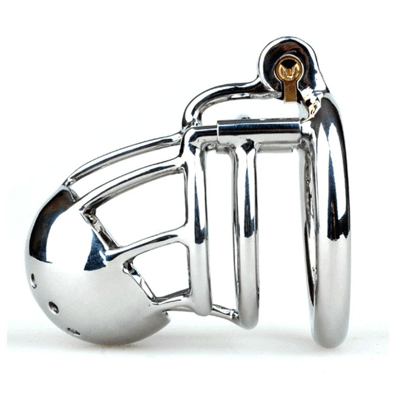New Stainless Steel Male Chastity Lock