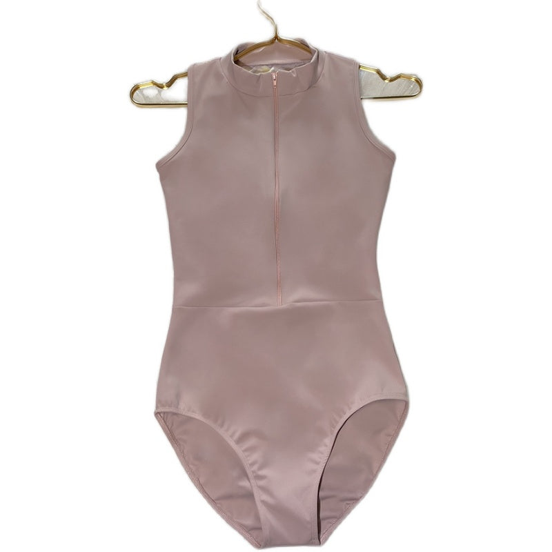Women's Ballet Art Exam Training Turtleneck Jumpsuit