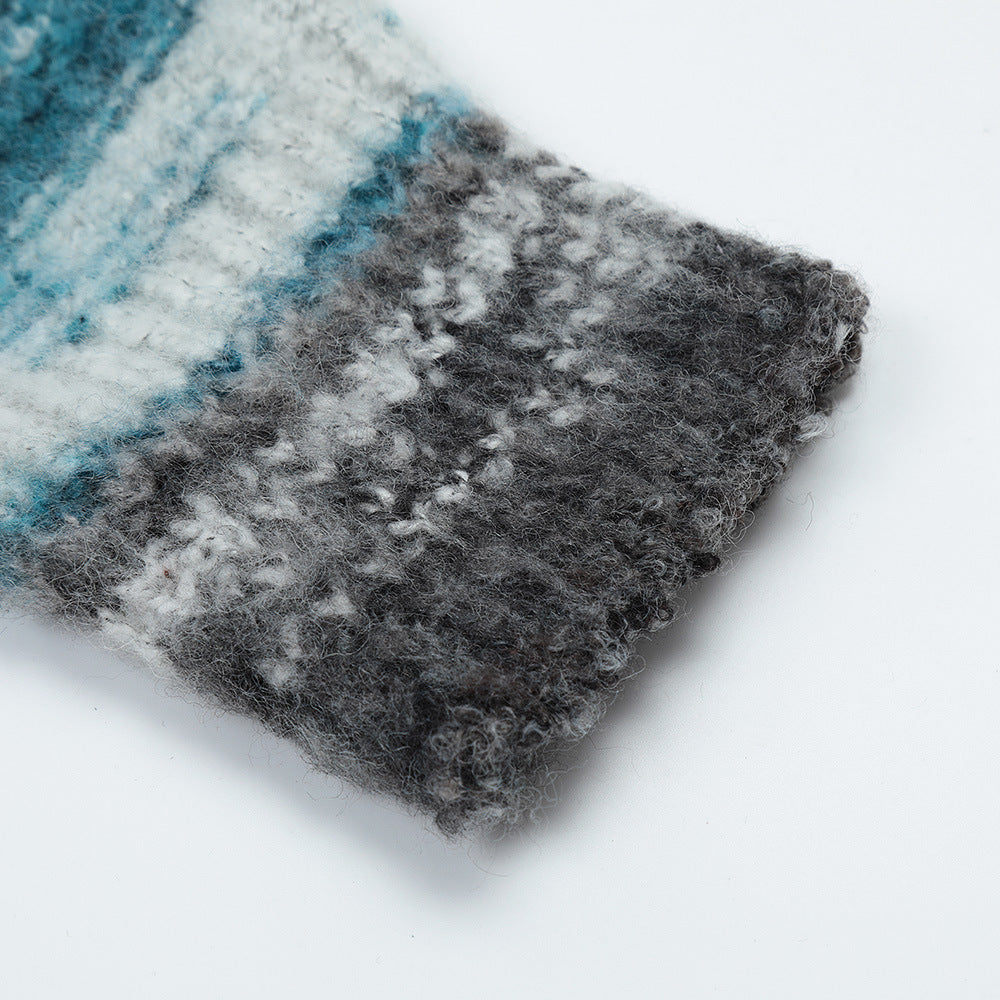 European  American Loose Knitwear Coat In Autumn And Winter