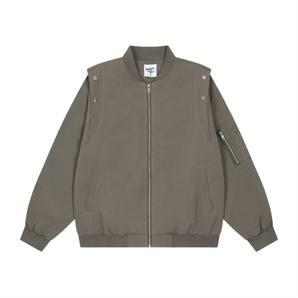 Fashion Personalized Baseball Uniform Men's Jacket