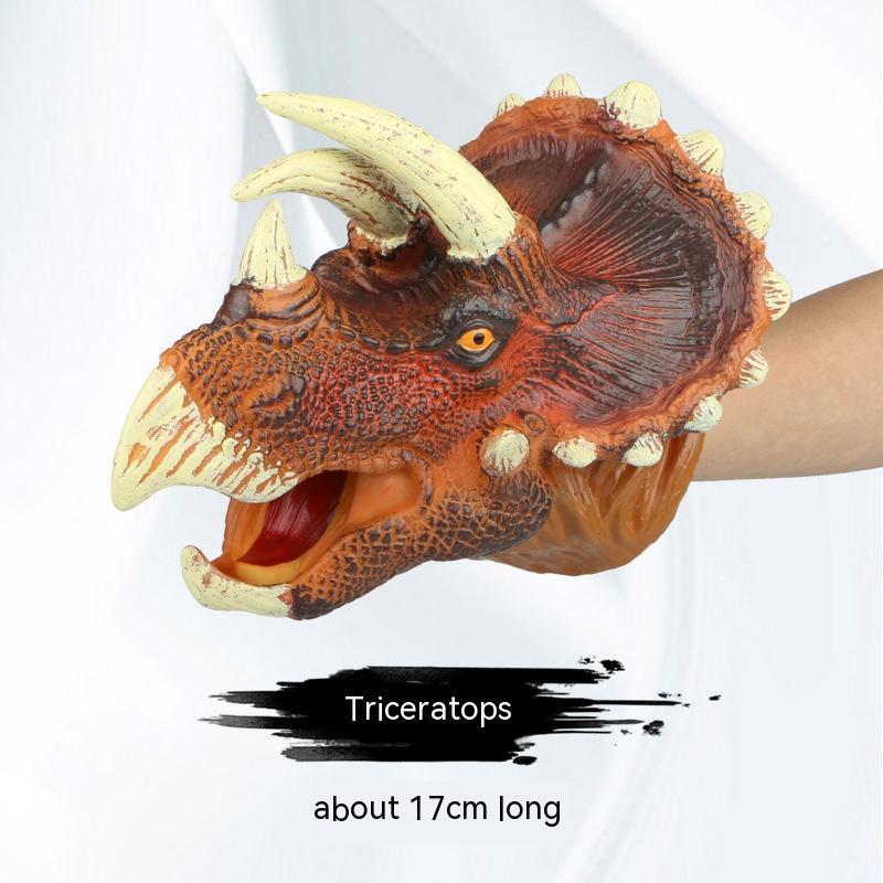 Simulationsdinosaur Tyrannosaurus Rex-handsker Blød Gummi Dyremodel