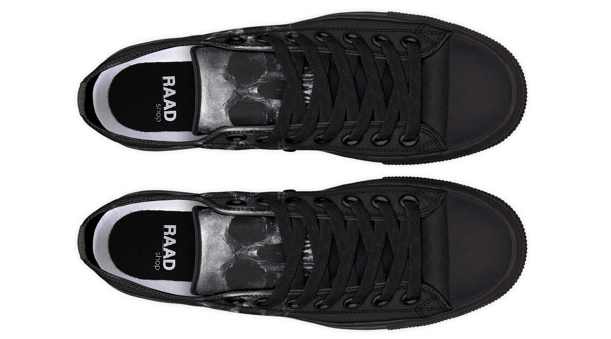 Fashion Print Couple Low-Top Canvas Shoes