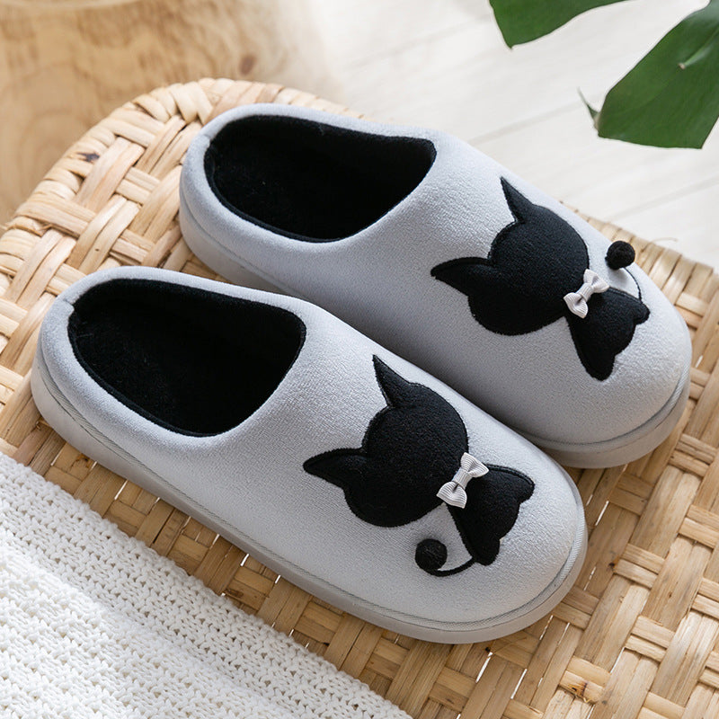 Men's Warm Thick-soled Household Non-slip Confinement Shoes