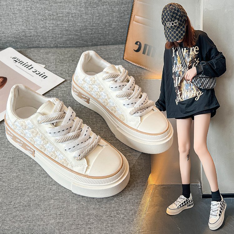 Breathable Thin Niche Original Fashion Canvas Shoes Women's Style