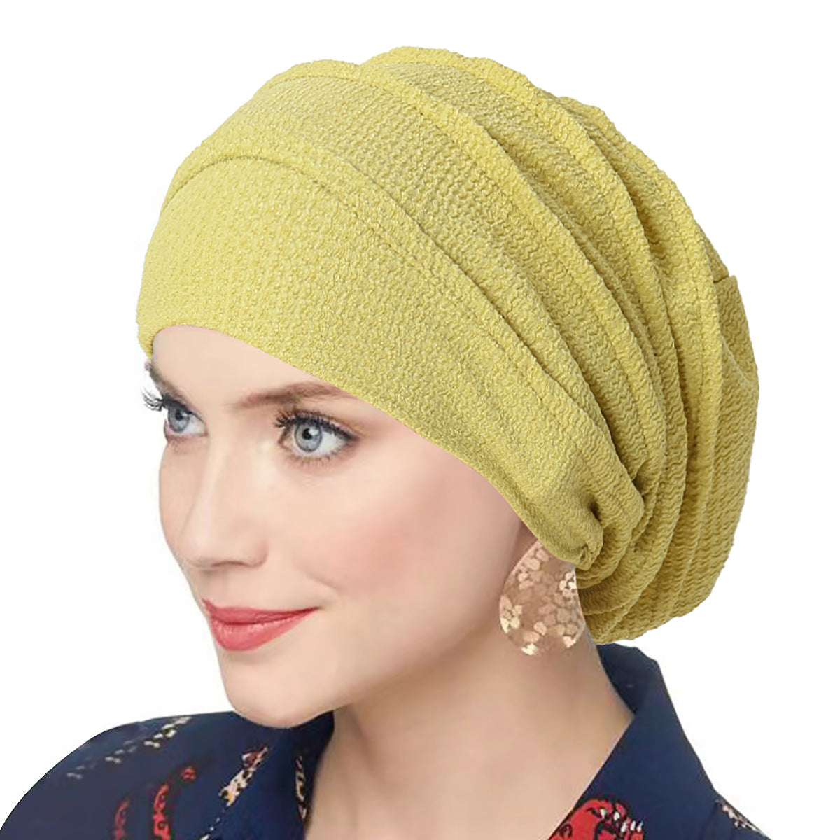 Stretch Confinement Head Towel Cap