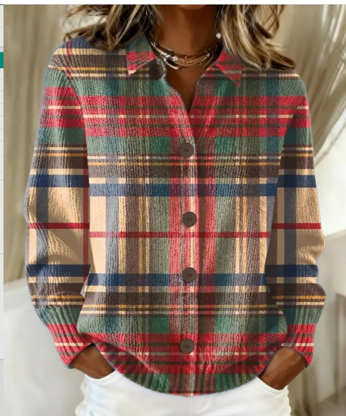 Summer Mysterious Totem Print Long Sleeve Shirt Women's Top