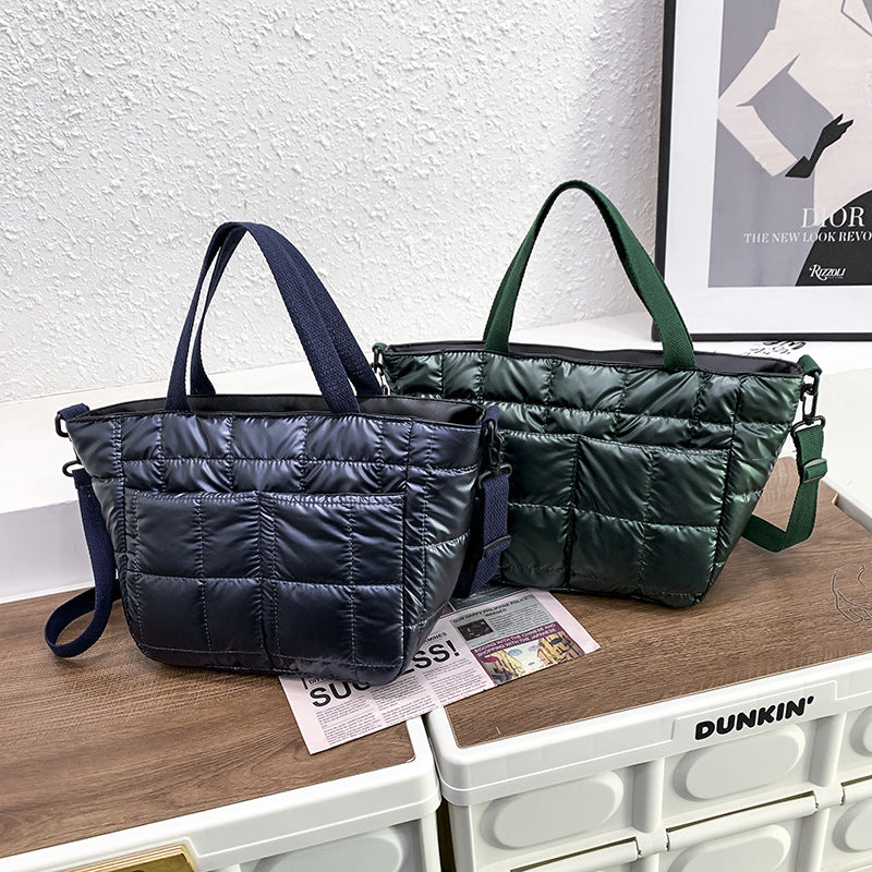 Diamond Embroidery Thread New Fashion Big Women's Tote Bag