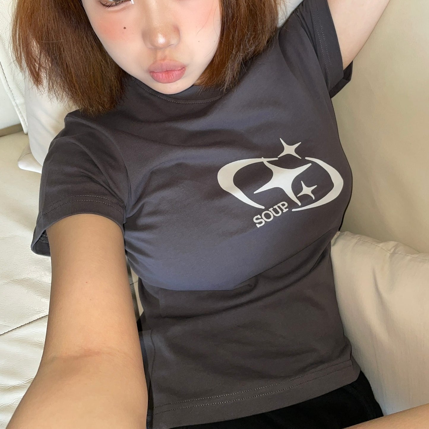 Niche Chic Short Spicy Girls Slim Tops Female Summer