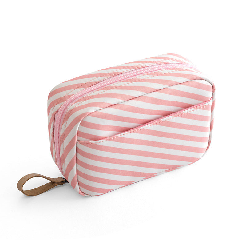 Ink Color Tone Simple Portable Printed Makeup Bag