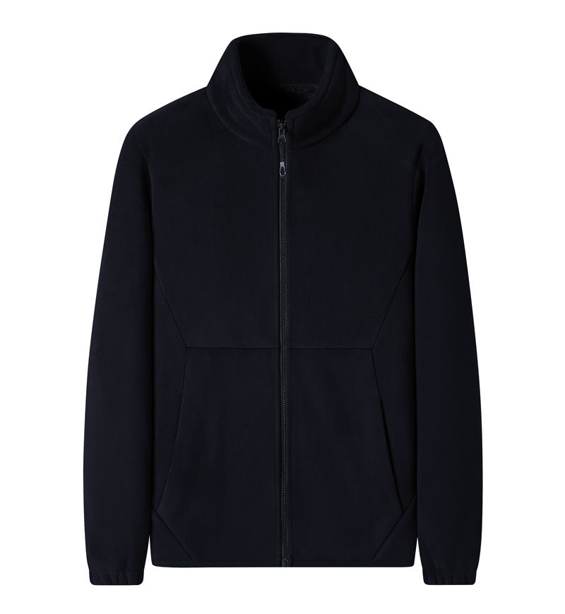 Sweater Couple Lambswool Double-sided Fleece Jacket