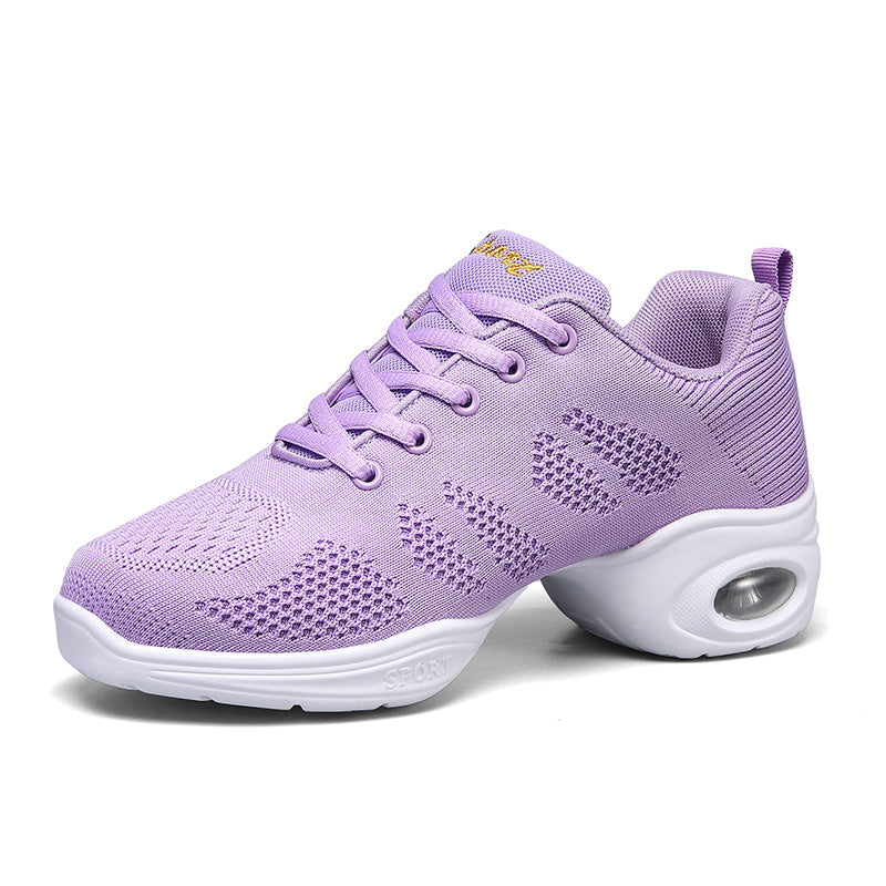 Women's Fashion Fly Woven Mesh Breathable Shoes
