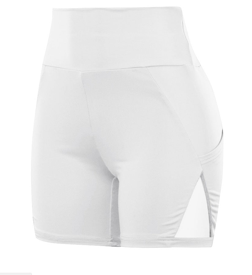 Hip Raise Yoga Women's High Waist Solid Color Tights Running Fitness Sports Pants