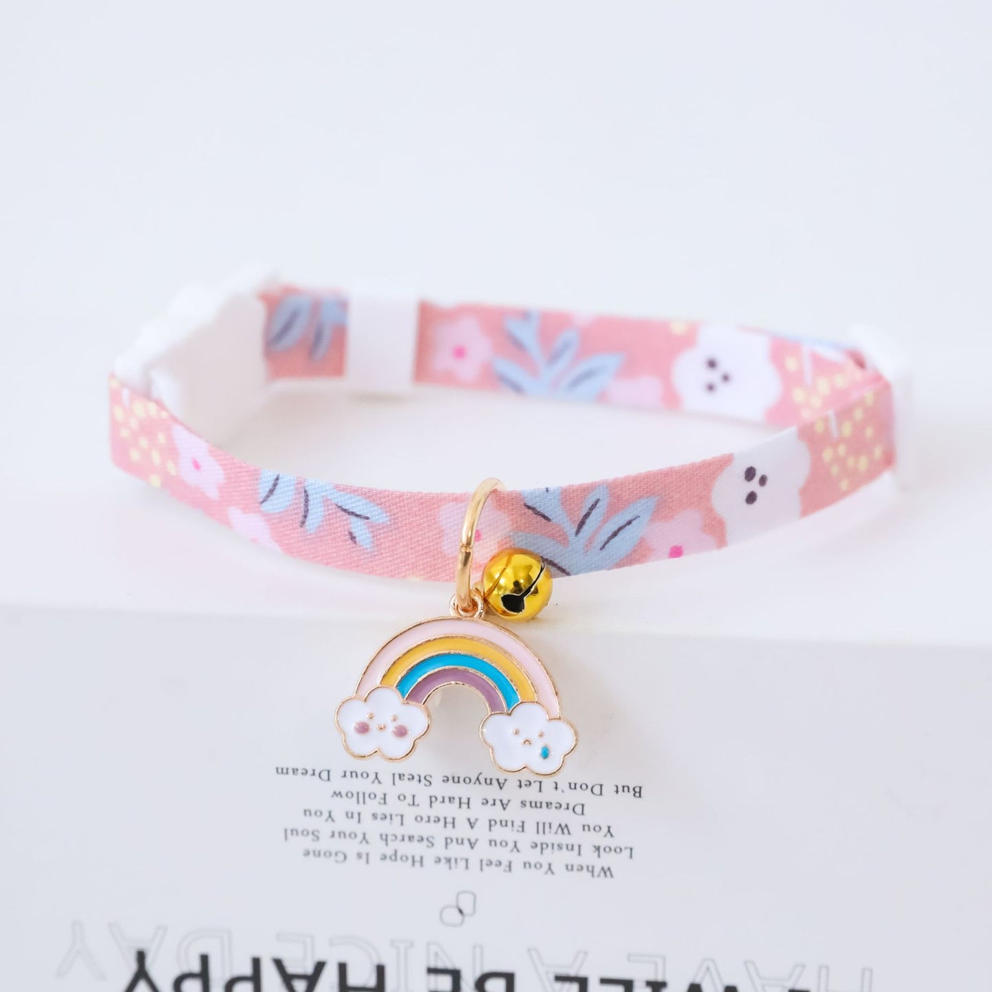Pet Collar Kitten Dog Bell Safety Buckle