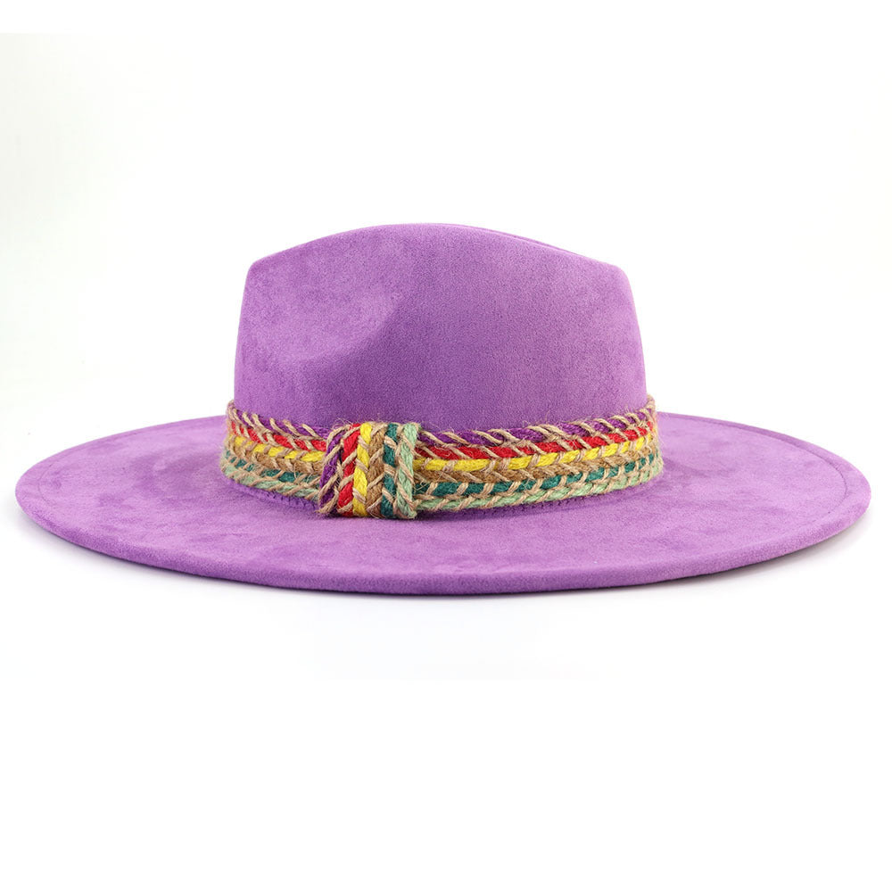 New Wide Brim Top Hat For Women