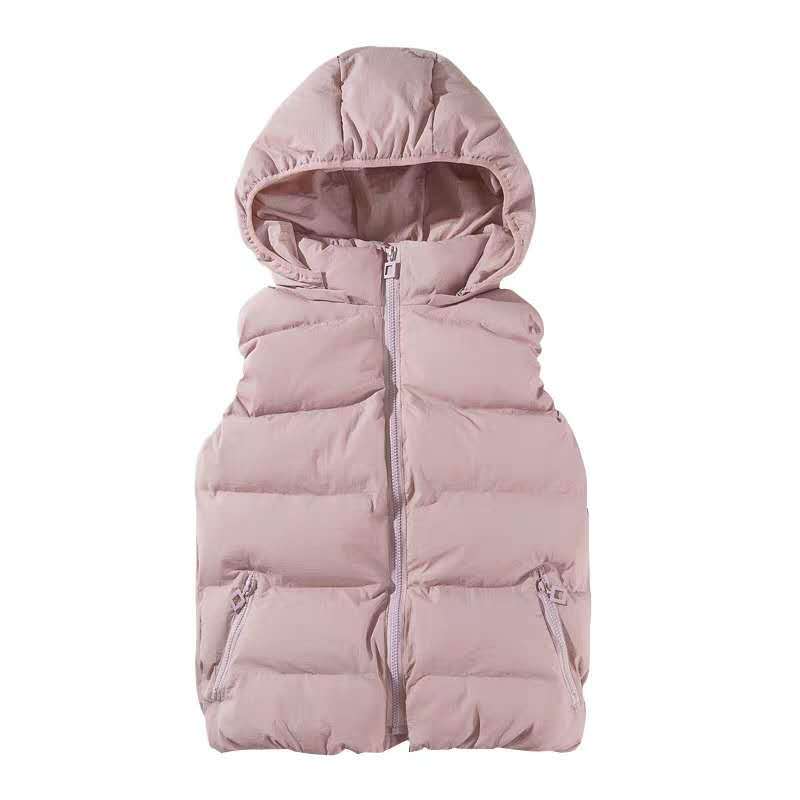 Short Student Hooded To Keep Warm Korean Version Of Thin Waistcoat