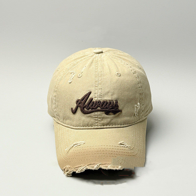Retro Worn Looking Washed-out Sun Hat