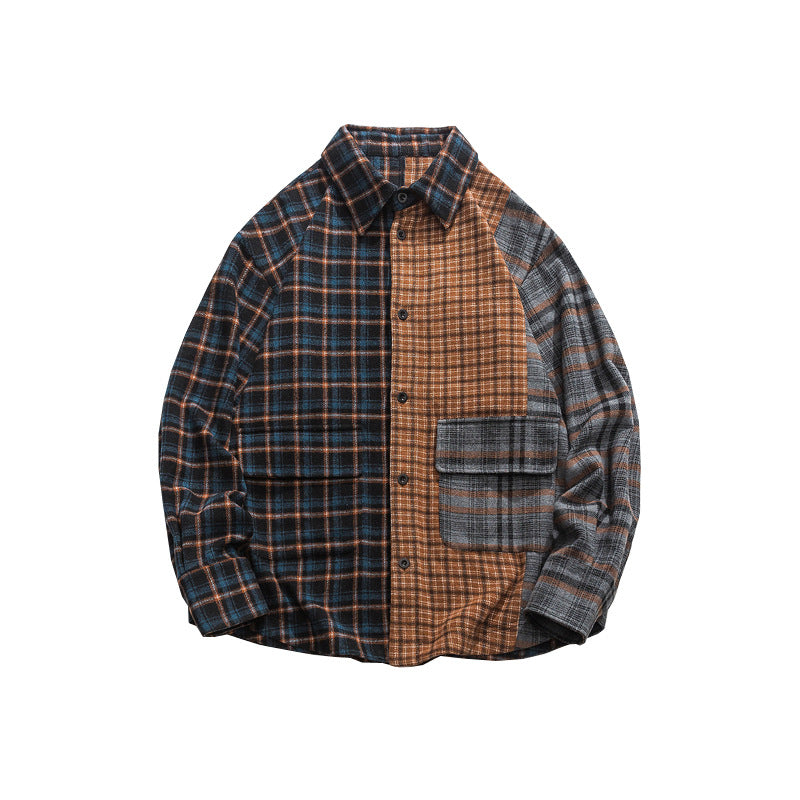 New Asymmetric Retro Couple's Long-sleeved Jacket