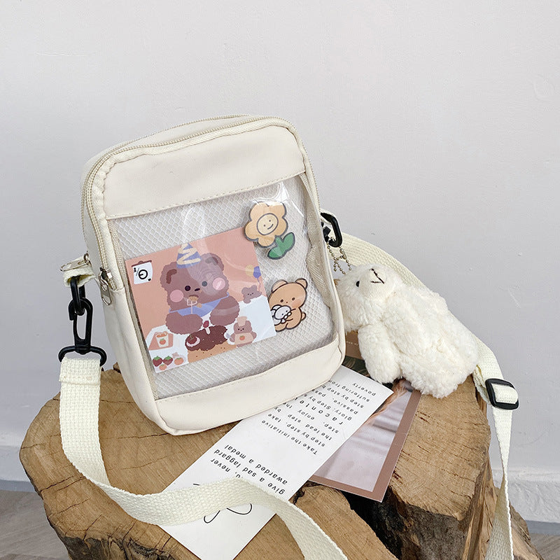 Candy Color Small Square Bag Cute One-shoulder Diagonal Women