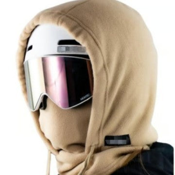 Outdoor Cycling And Skiing Sun-Protective Cold-Resistant Down-Padded Warm Hat