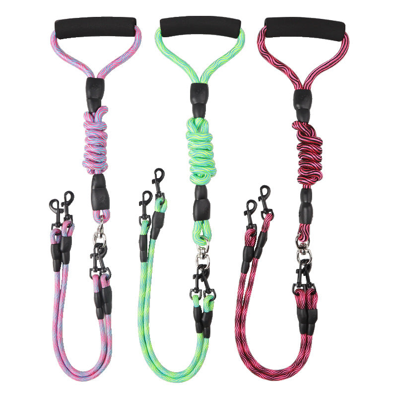 Wave Pattern Two Traction Rope Anti-winding Detachable