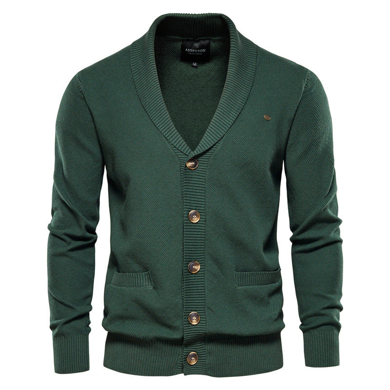 New European Code Men's Sweater Men's Sweater Coat