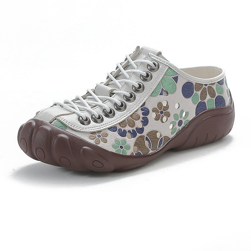Womens Fashionable Printed Casual And Durable Sneakers
