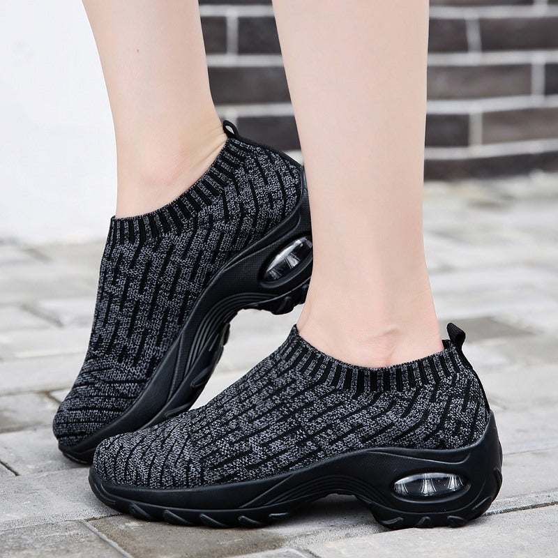 Fashion Set Foot Breathable Sneakers Air Cushion Leisure