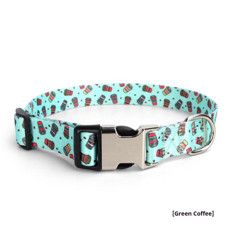 Thickened Heat-Transfer Digital-Print Pet Collar