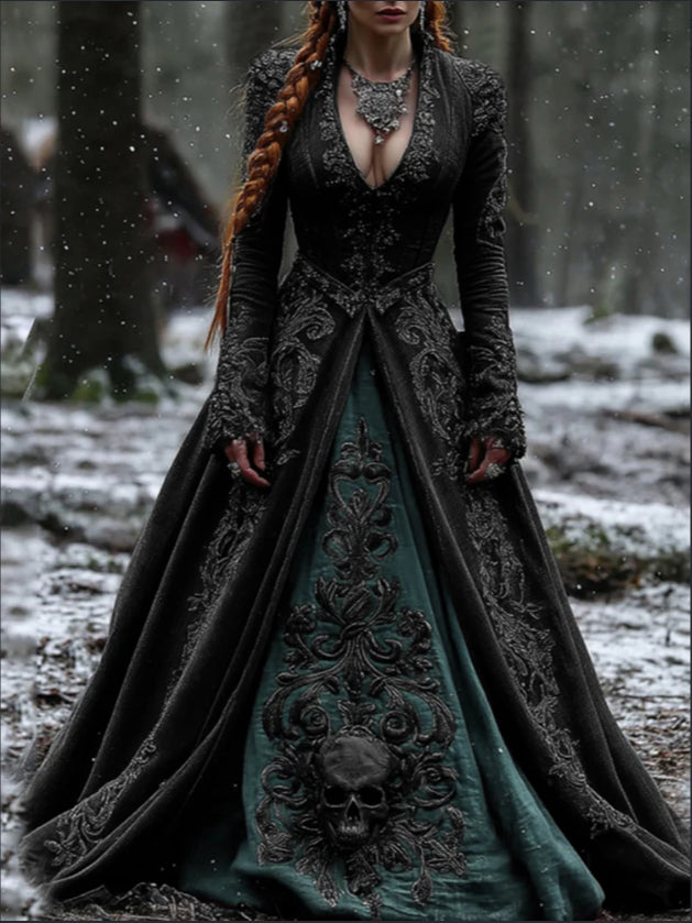 Fashionable Casual Halloween New Witch Witch Dress