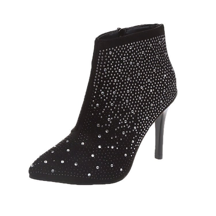 Women's Thin Fashion Pointed Hot Drilling High Heels