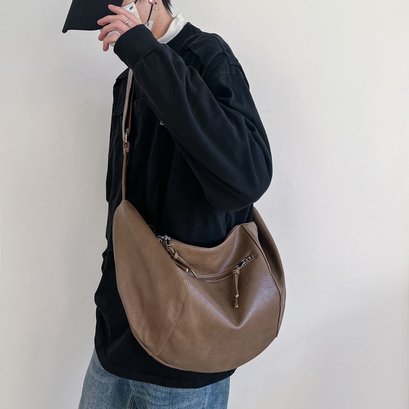 Retro Korean-style Crossbody Dumpling Bag