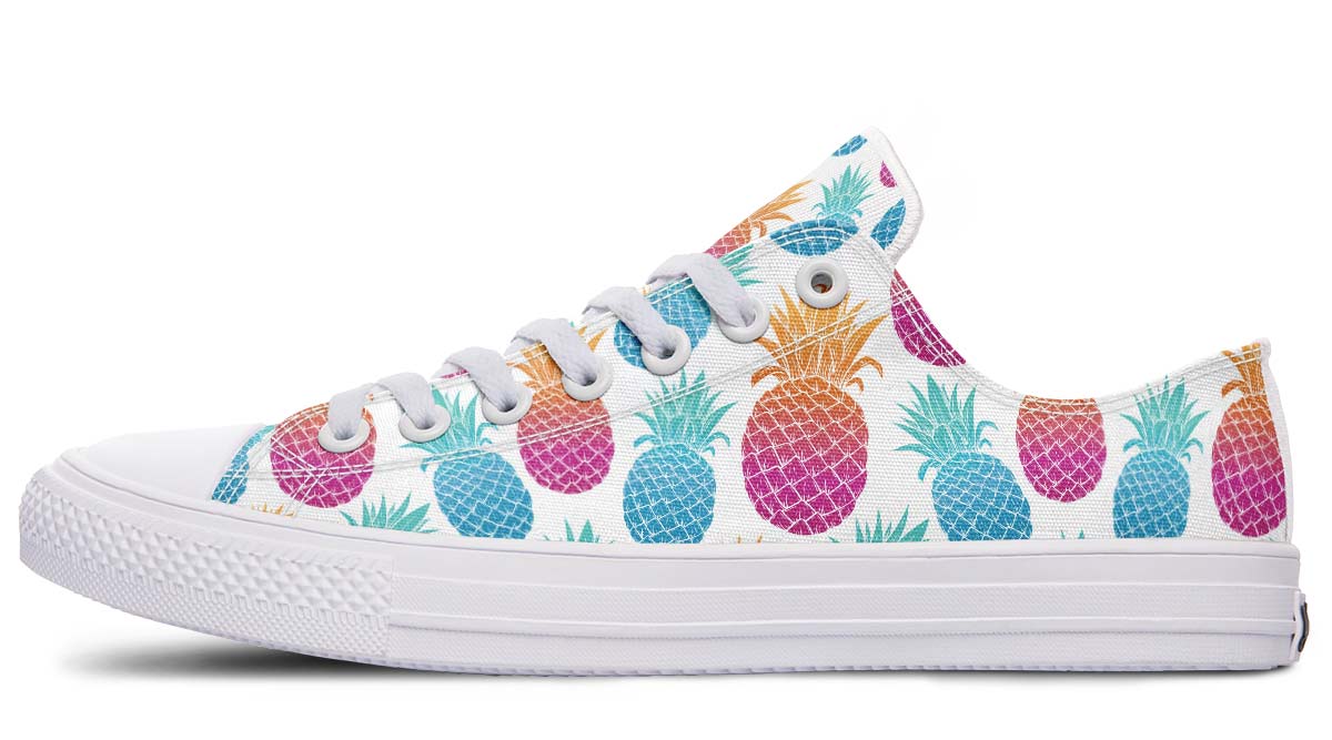 Fashion Print Couple Low-Top Canvas Shoes