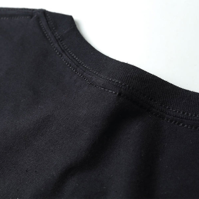 Simple Printed Crew Neck Quick-drying Short Sleeves